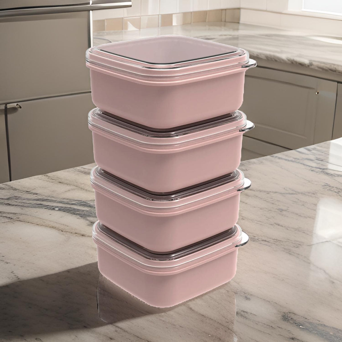 AM2815 Plastics 401463 All Time Bestow Box (assorted Color) - 110ml X4pcs