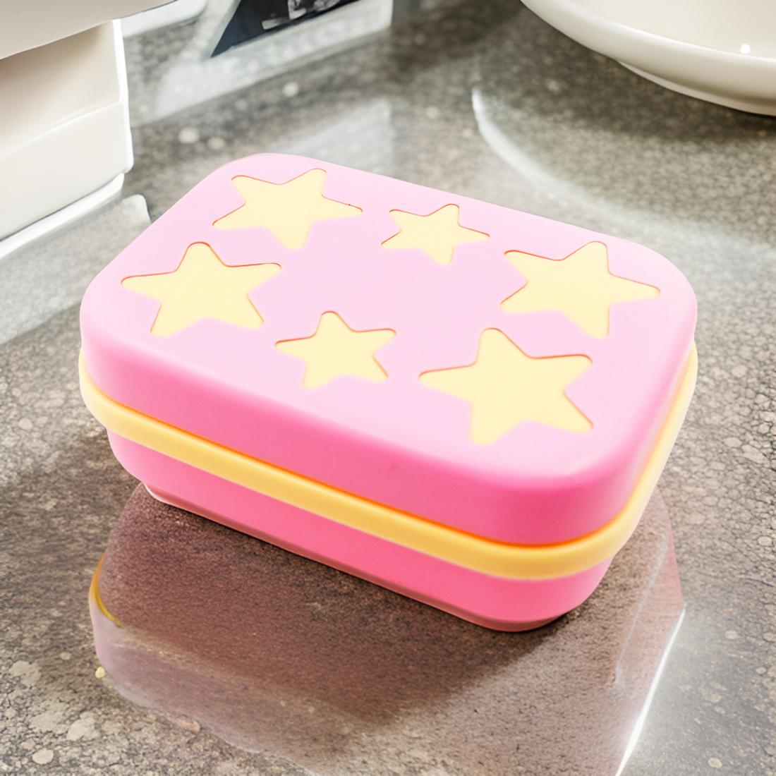 3700 Star Plastic Travel Soap Box / Soap Case Holder for Bathroom