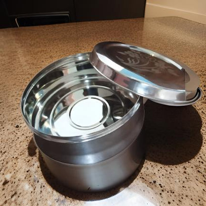 AM2964 Madhuram Prime Quality SS Mira Dabba No.2 8X17.8 mm