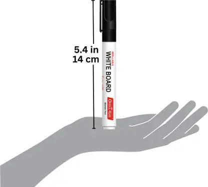 AM5156 Refillable Whiteboard Marker Pen For Office, College (Black)