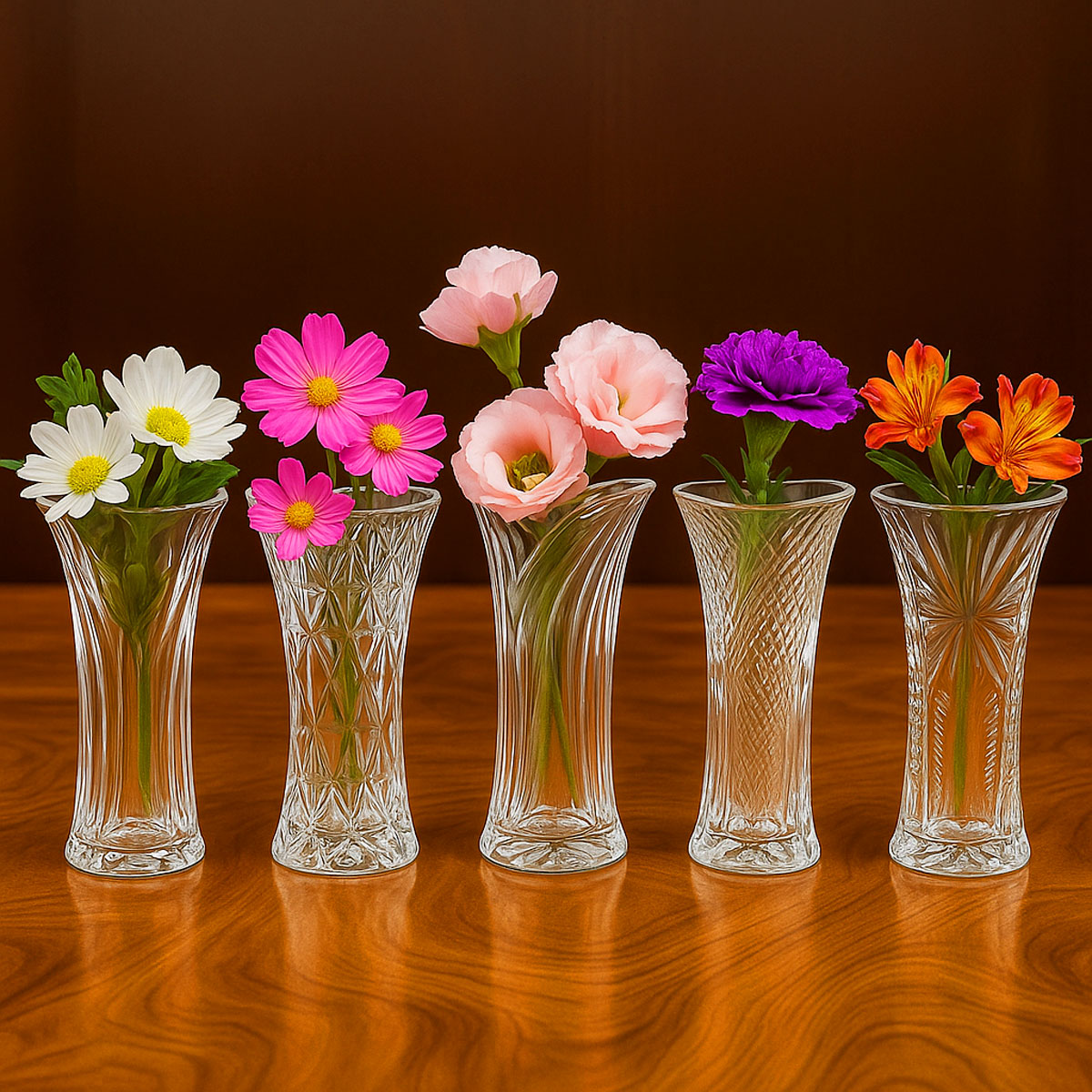 AM5989 Elegant Crystal Flower Vase (Multidesign)