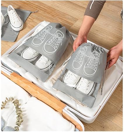8827 Travel Essentials Shoe Bags for Men and Women (44x32cm) - Pack Of 1pc