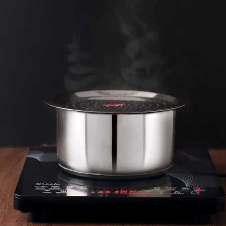 AM3599 Stainless Steel Cover Lid No10 with Hole Chiba