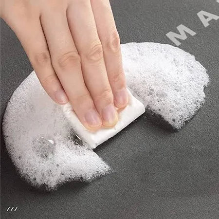 AM5048 Kitchen Mats for Floor (2pcs) , Non-Skid, Soft Absorbent 120x40cm, 40x60cm (Multi Color)