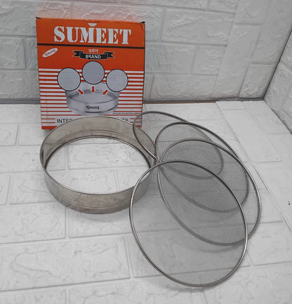 AM3551 SS Heavy 4 in 1 Interchangeable Sieves For use in Kitchen