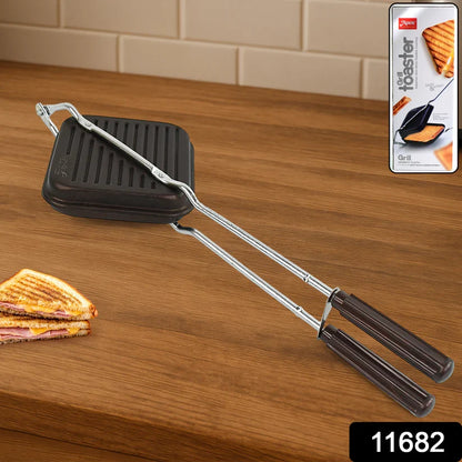 11682 Apex Heavy Gauge Aluminium Grill Sandwich Toaster