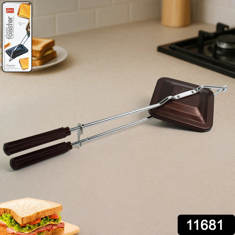 11681 Apex Regular Non-Stick Flame-Based Sandwich Toaster