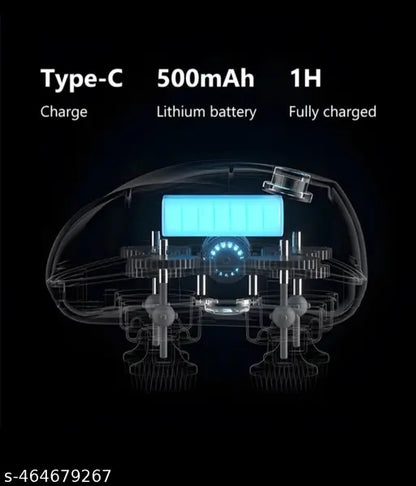 AM6357 Smart Electric Portable Head Massager for Hair Growth Deep Clean and Stress Relax