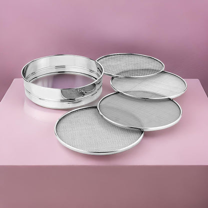 AM3551 SS Heavy 4 in 1 Interchangeable Sieves For use in Kitchen