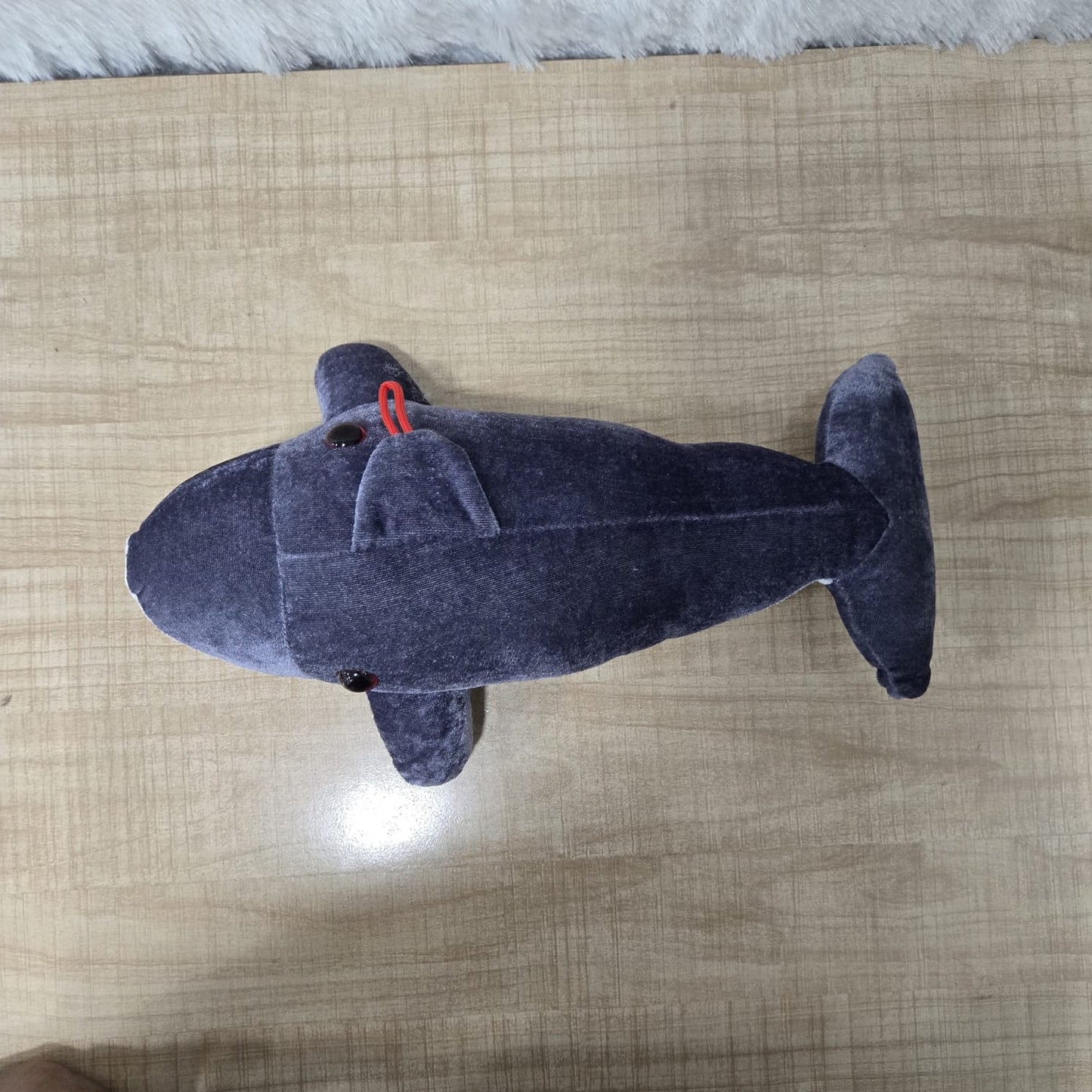 AM6979 Velvet Blue Shark Soft Toy
