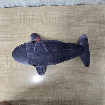 AM6979 Velvet Blue Shark Soft Toy