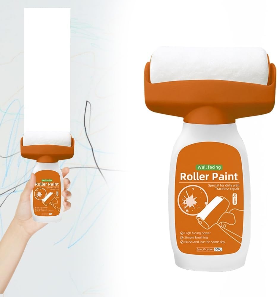AM6862 Ashile Wall Facing Roller Paint-Traceless Wall Repair Paste(500g)