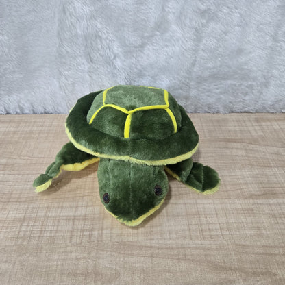 AM6973 Cute Green Plush Turtle Soft Toy for Kids and Gifting