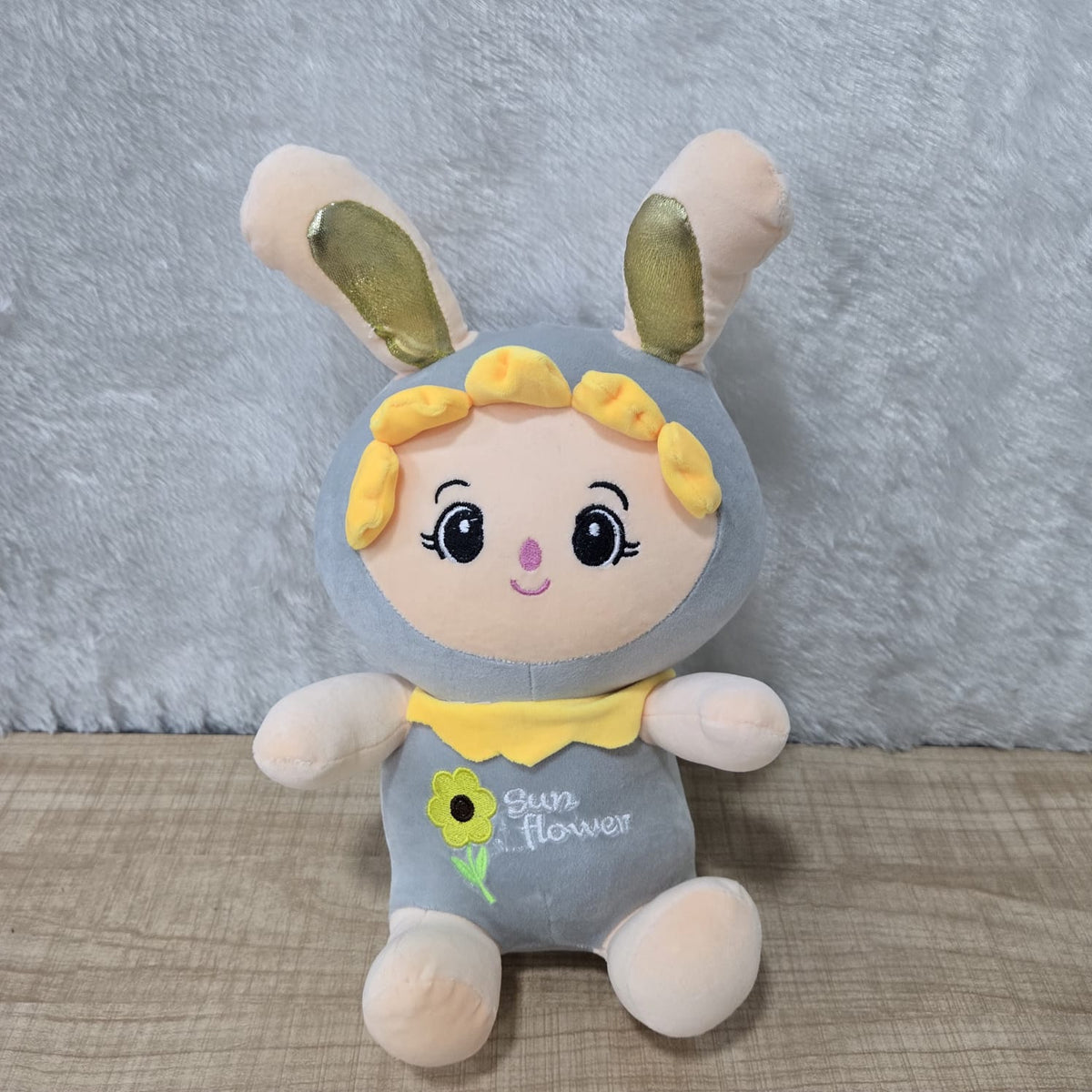 AM6967 Sunflower Bunny Plush Toy