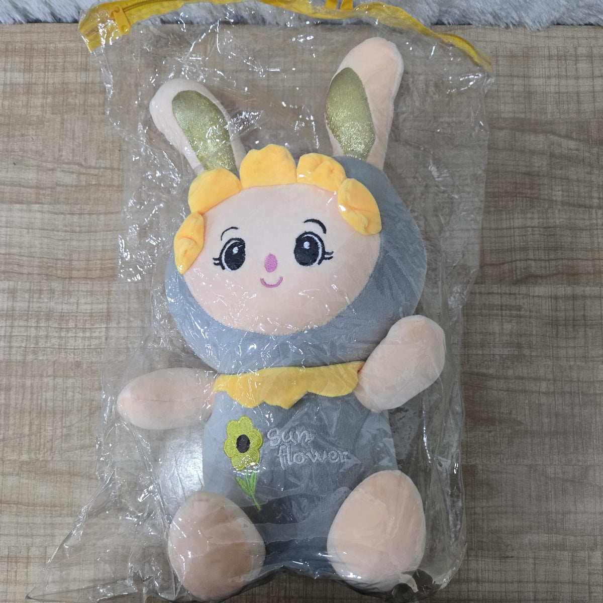 AM6967 Sunflower Bunny Plush Toy